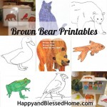 Children Books: A Brown Bear Book Box - Happy and Blessed Home